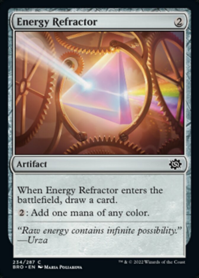 Energy Refractor [The Brothers' War] - Magic: The Gathering - Card Brawlers | Quebec | Canada |