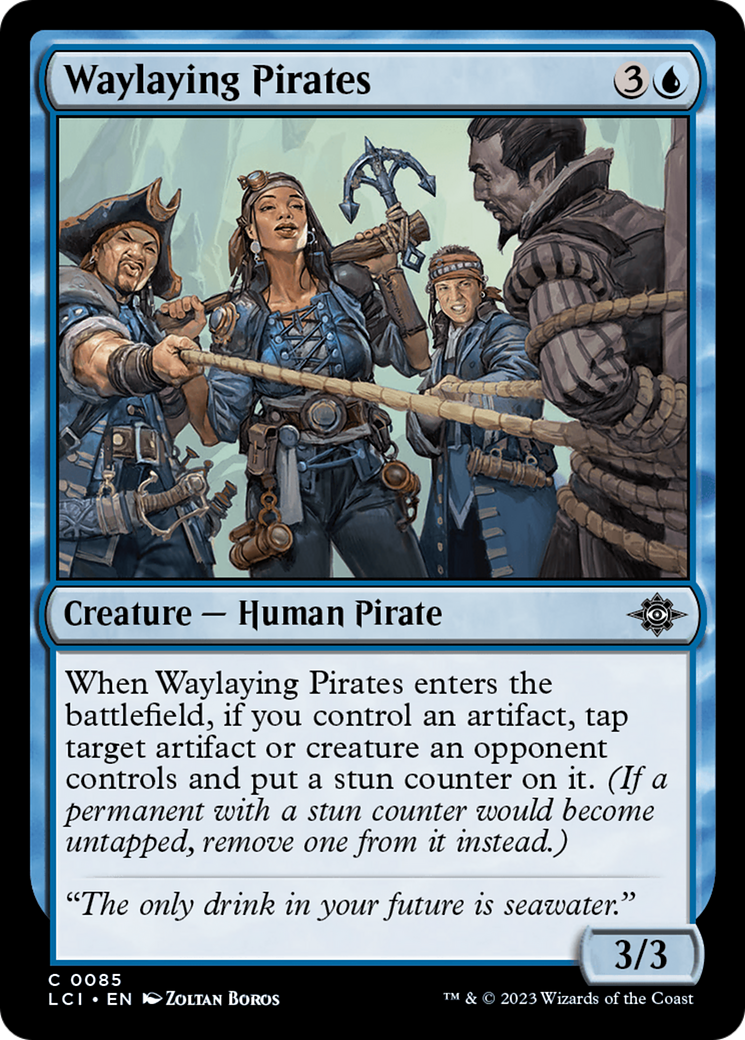 Waylaying Pirates [The Lost Caverns of Ixalan] - Magic: The Gathering - Card Brawlers | Quebec | Canada |