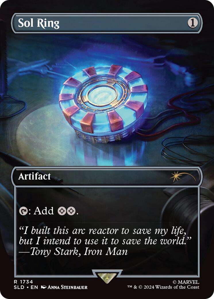 Sol Ring (1734) (Rainbow Foil) [Secret Lair Drop Series] - Magic: The Gathering - Card Brawlers | Quebec | Canada |