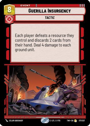 Guerilla Insurgency (177/257) (177/257) [Twilight of the Republic] - Fantasy Flight Games - Card Brawlers | Quebec | Canada |