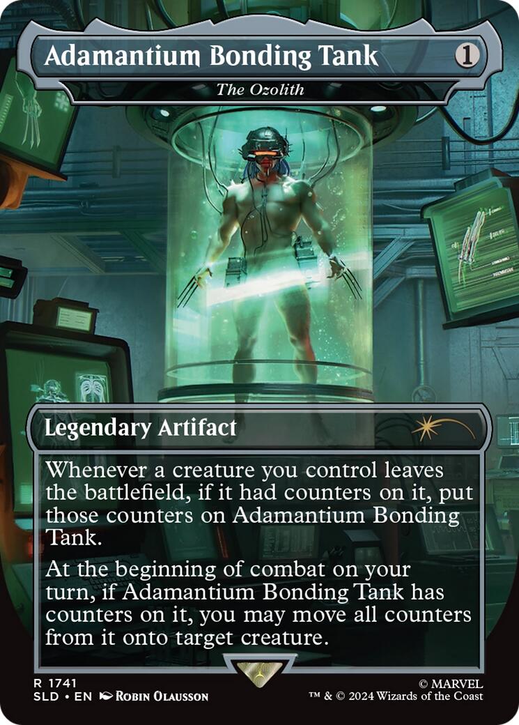 Adamantium Bonding Tank - The Ozolith (Rainbow Foil) [Secret Lair Drop Series] - Magic: The Gathering - Card Brawlers | Quebec | Canada |