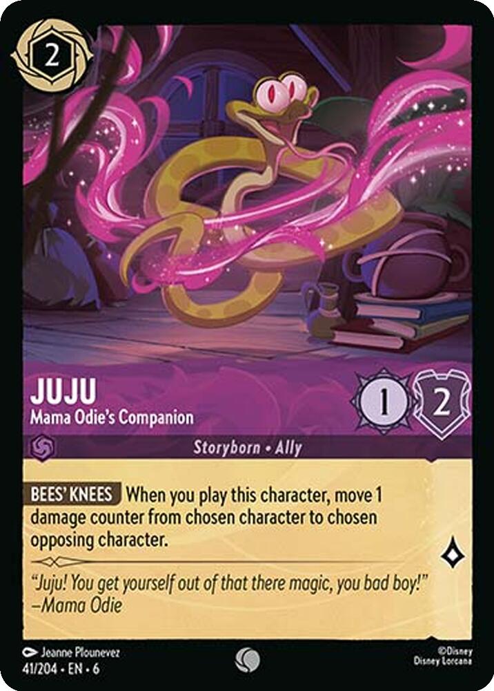 Juju - Mama Odie's Companion (41/204) [Azurite Sea] - Disney - Card Brawlers | Quebec | Canada |