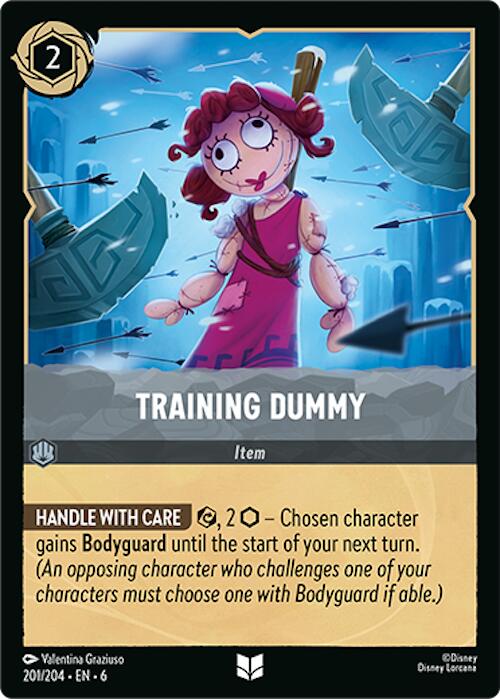 Training Dummy (201/204) [Azurite Sea] - Disney - Card Brawlers | Quebec | Canada |