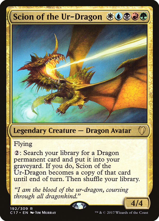 Scion of the Ur-Dragon [Commander 2017] - Magic: The Gathering - Card Brawlers | Quebec | Canada |