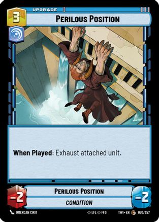 Perilous Position (070/257) (070/257) [Twilight of the Republic] - Fantasy Flight Games - Card Brawlers | Quebec | Canada |
