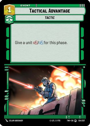 Tactical Advantage (124/257) (124/257) [Twilight of the Republic] - Fantasy Flight Games - Card Brawlers | Quebec | Canada |