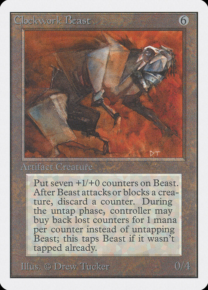 Clockwork Beast [Unlimited Edition] - Magic: The Gathering - Card Brawlers | Quebec | Canada |