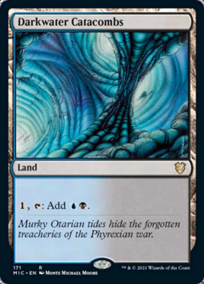 Darkwater Catacombs [Innistrad: Midnight Hunt Commander] - Magic: The Gathering - Card Brawlers | Quebec | Canada |