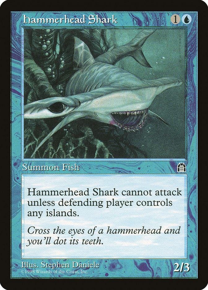 Hammerhead Shark [Stronghold] - Magic: The Gathering - Card Brawlers | Quebec | Canada |