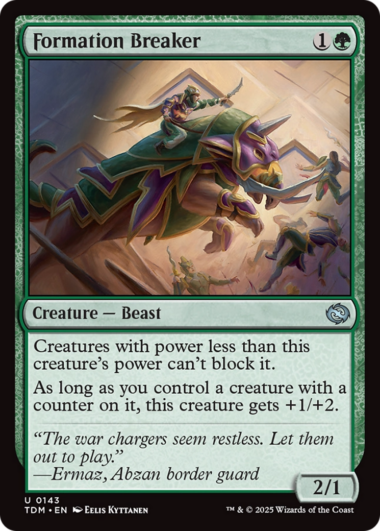 Formation Breaker [Tarkir: Dragonstorm] - Magic: The Gathering - Card Brawlers | Quebec | Canada |