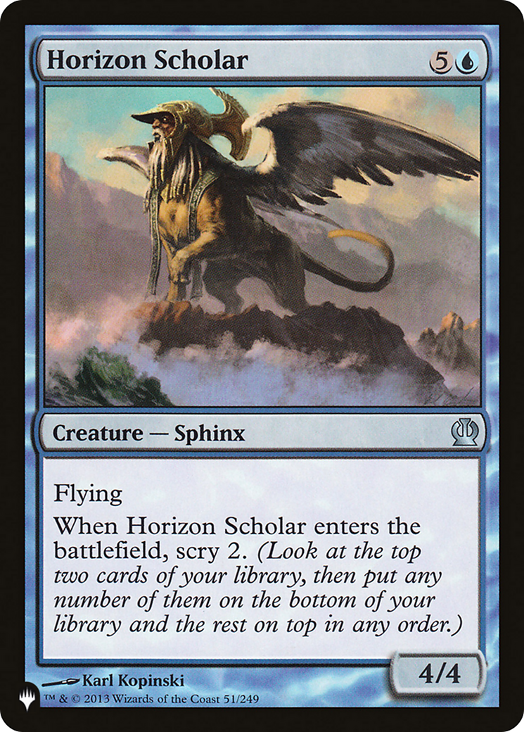 Horizon Scholar [The List] - Magic: The Gathering - Card Brawlers | Quebec | Canada |
