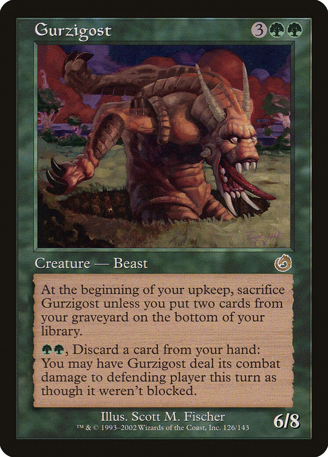 Gurzigost [Torment] - Magic: The Gathering - Card Brawlers | Quebec | Canada |