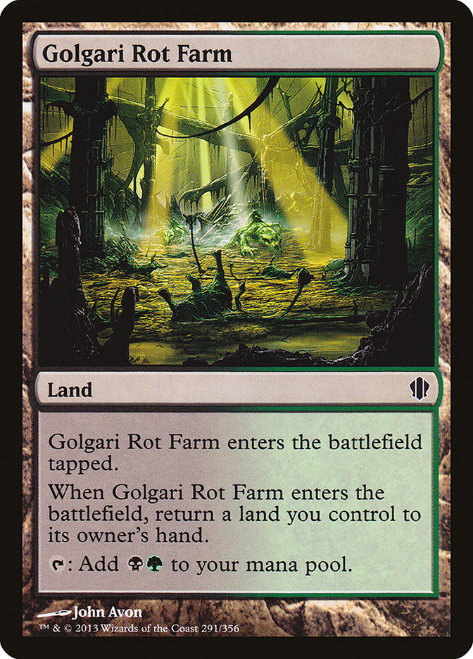 Golgari Rot Farm [Commander 2013] - Magic: The Gathering - Card Brawlers | Quebec | Canada |