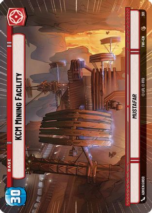 KCM Mining Facility (301) (Hyperspace) (301) [Twilight of the Republic] - Fantasy Flight Games - Card Brawlers | Quebec | Canada |
