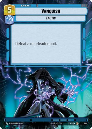Vanquish (350) (Hyperspace) (350) [Twilight of the Republic] - Fantasy Flight Games - Card Brawlers | Quebec | Canada |