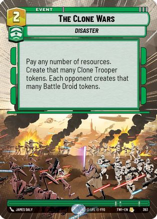 The Clone Wars (393) (Hyperspace) (393) [Twilight of the Republic] - Fantasy Flight Games - Card Brawlers | Quebec | Canada |
