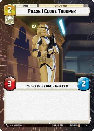 Phase I Clone Trooper (502) (Hyperspace) (502) [Twilight of the Republic]