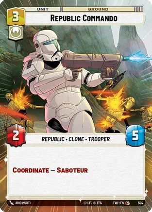 Republic Commando (504) (Hyperspace) (504) [Twilight of the Republic] - Fantasy Flight Games - Card Brawlers | Quebec | Canada |