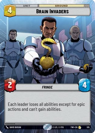 Brain Invaders (515) (Hyperspace) (515) [Twilight of the Republic] - Fantasy Flight Games - Card Brawlers | Quebec | Canada |