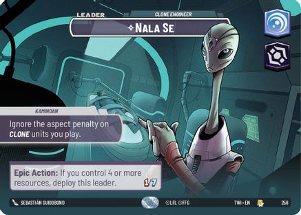 Nala Se - Clone Engineer (258) (Showcase) (258) [Twilight of the Republic] - Fantasy Flight Games - Card Brawlers | Quebec | Canada |