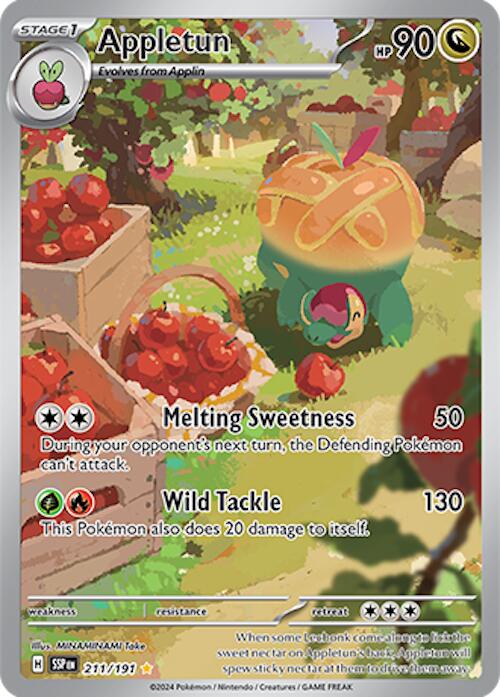 Appletun (211/191) [Scarlet & Violet: Surging Sparks] - Pokémon - Card Brawlers | Quebec | Canada |
