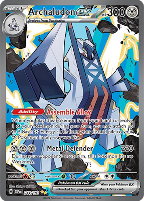 Archaludon ex (241/191) [Scarlet & Violet: Surging Sparks] - Pokémon - Card Brawlers | Quebec | Canada |