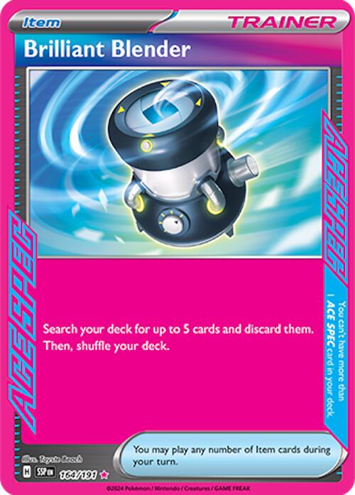 Brilliant Blender (164/191) [Scarlet & Violet: Surging Sparks] - Pokémon - Card Brawlers | Quebec | Canada |