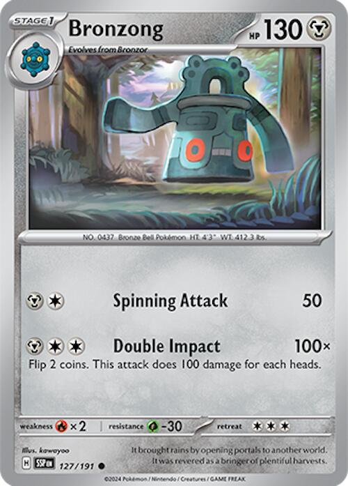 Bronzong (127/191) [Scarlet & Violet: Surging Sparks] - Pokémon - Card Brawlers | Quebec | Canada |