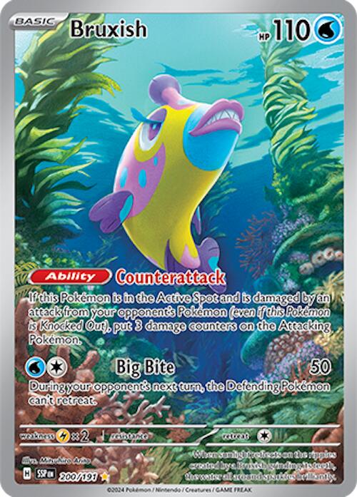 Bruxish (200/191) [Scarlet & Violet: Surging Sparks] - Pokémon - Card Brawlers | Quebec | Canada |