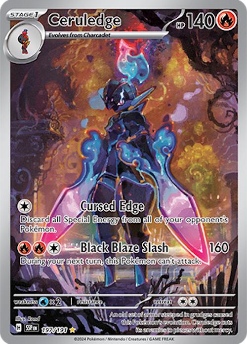 Ceruledge (197/191) [Scarlet & Violet: Surging Sparks] - Pokémon - Card Brawlers | Quebec | Canada |