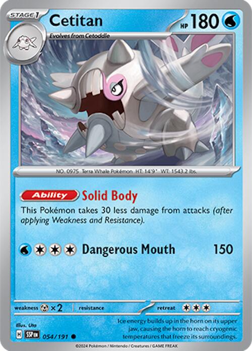 Cetitan (054/191) [Scarlet & Violet: Surging Sparks] - Pokémon - Card Brawlers | Quebec | Canada |