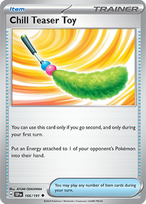 Chill Teaser Toy (166/191) [Scarlet & Violet: Surging Sparks] - Pokémon - Card Brawlers | Quebec | Canada |