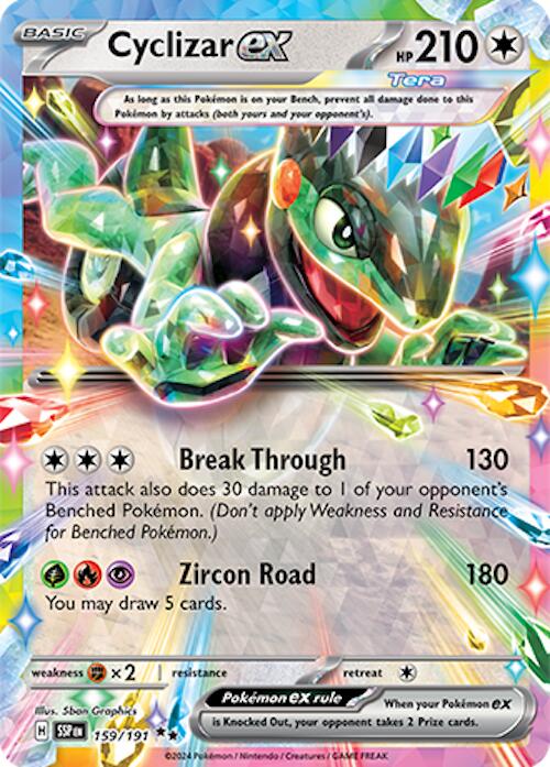 Cyclizar ex (159/191) [Scarlet & Violet: Surging Sparks] - Pokémon - Card Brawlers | Quebec | Canada |