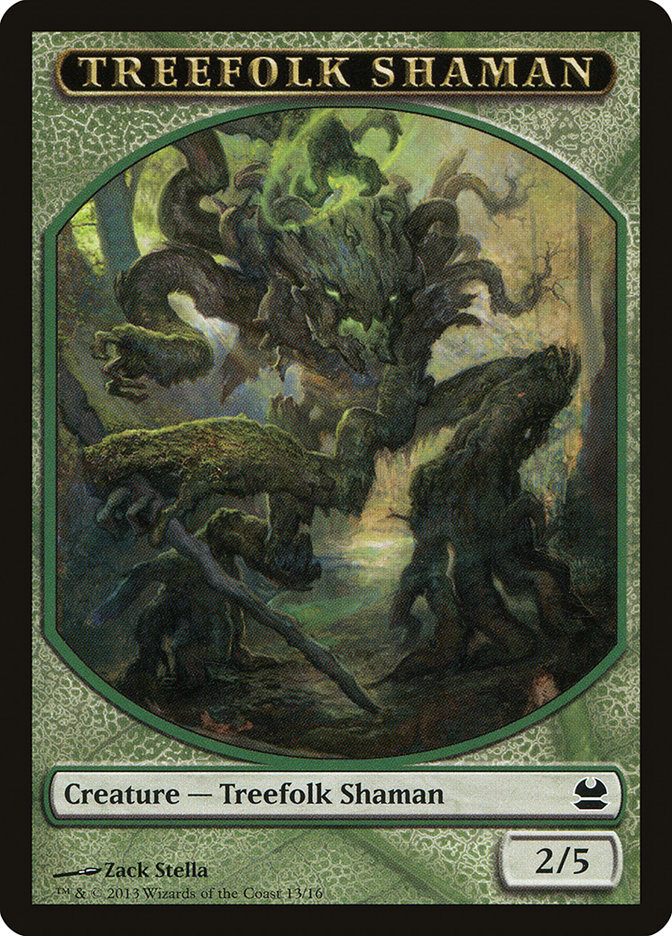 Treefolk Shaman Token [Modern Masters Tokens] - Magic: The Gathering - Card Brawlers | Quebec | Canada |