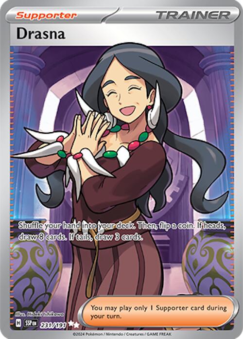Drasna (231/191) [Scarlet & Violet: Surging Sparks] - Pokémon - Card Brawlers | Quebec | Canada |