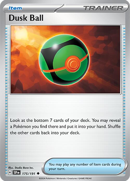 Dusk Ball (175/191) [Scarlet & Violet: Surging Sparks] - Pokémon - Card Brawlers | Quebec | Canada |