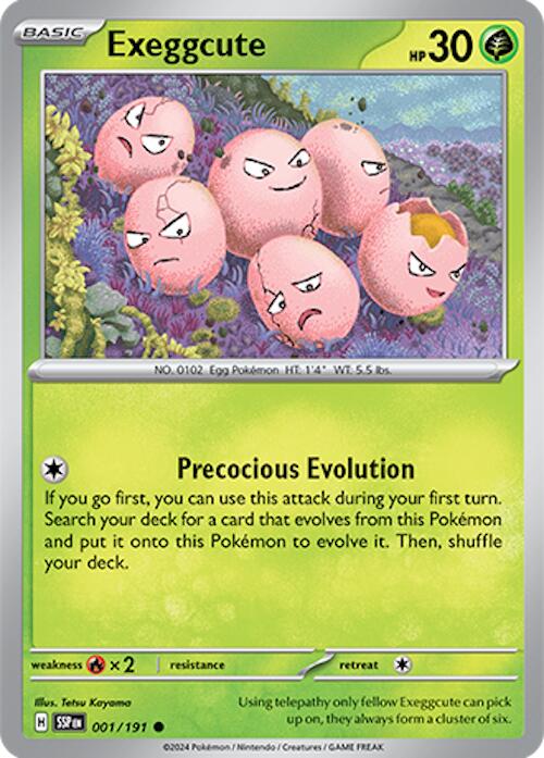 Exeggcute (001/191) [Scarlet & Violet: Surging Sparks] - Pokémon - Card Brawlers | Quebec | Canada |