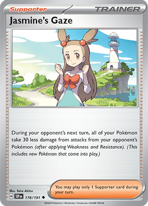 Jasmine's Gaze (178/191) [Scarlet & Violet: Surging Sparks] - Pokémon - Card Brawlers | Quebec | Canada |