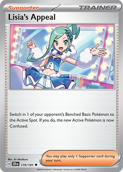 Lisia's Appeal (179/191) [Scarlet & Violet: Surging Sparks] - Pokémon - Card Brawlers | Quebec | Canada |