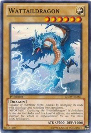Wattaildragon [GAOV-EN001] Common - Yu-Gi-Oh! - Card Brawlers | Quebec | Canada |