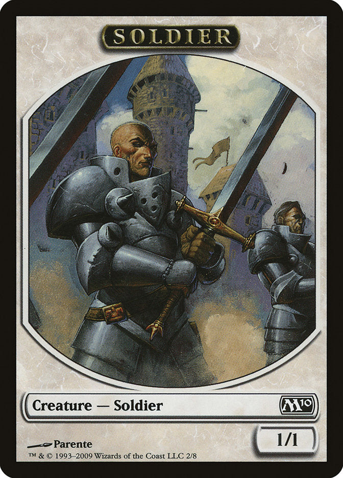 Soldier Token [Magic 2010 Tokens] - Magic: The Gathering - Card Brawlers | Quebec | Canada |