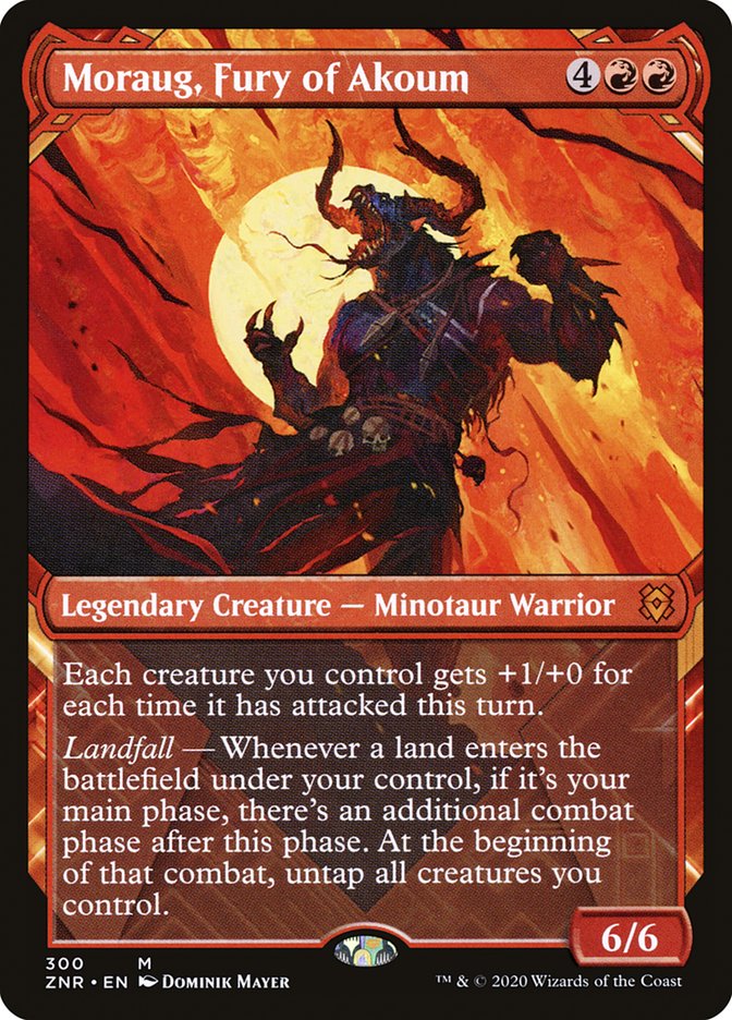 Moraug, Fury of Akoum (Showcase) [Zendikar Rising] - Magic: The Gathering - Card Brawlers | Quebec | Canada |