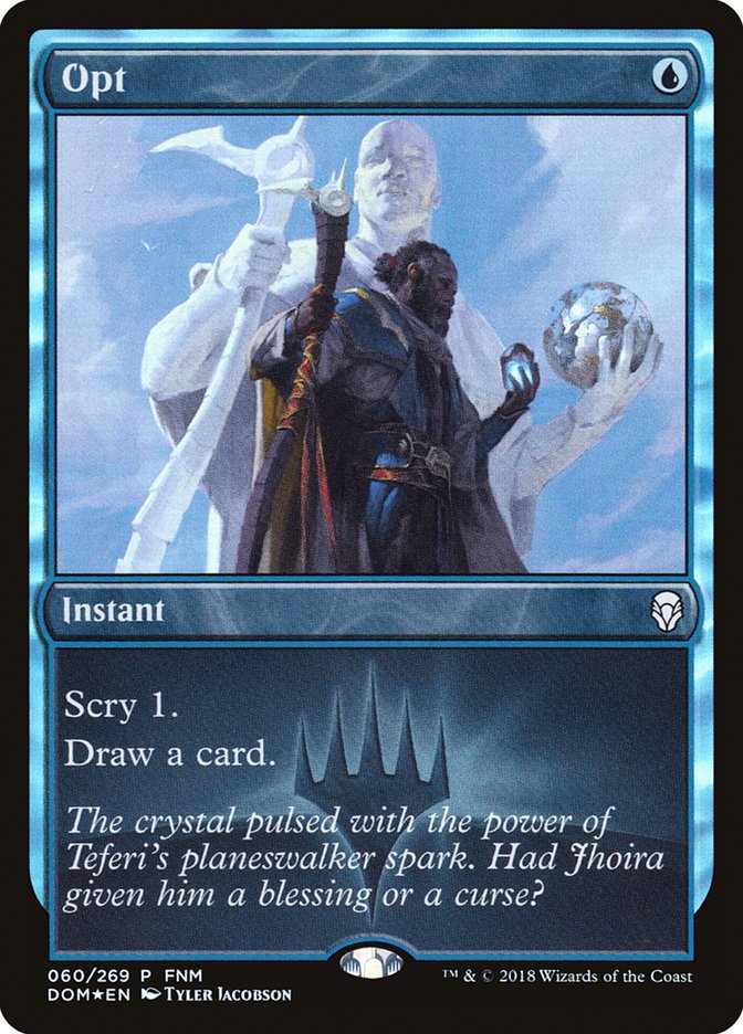 Opt (FNM) [Dominaria Promos] - Magic: The Gathering - Card Brawlers | Quebec | Canada |