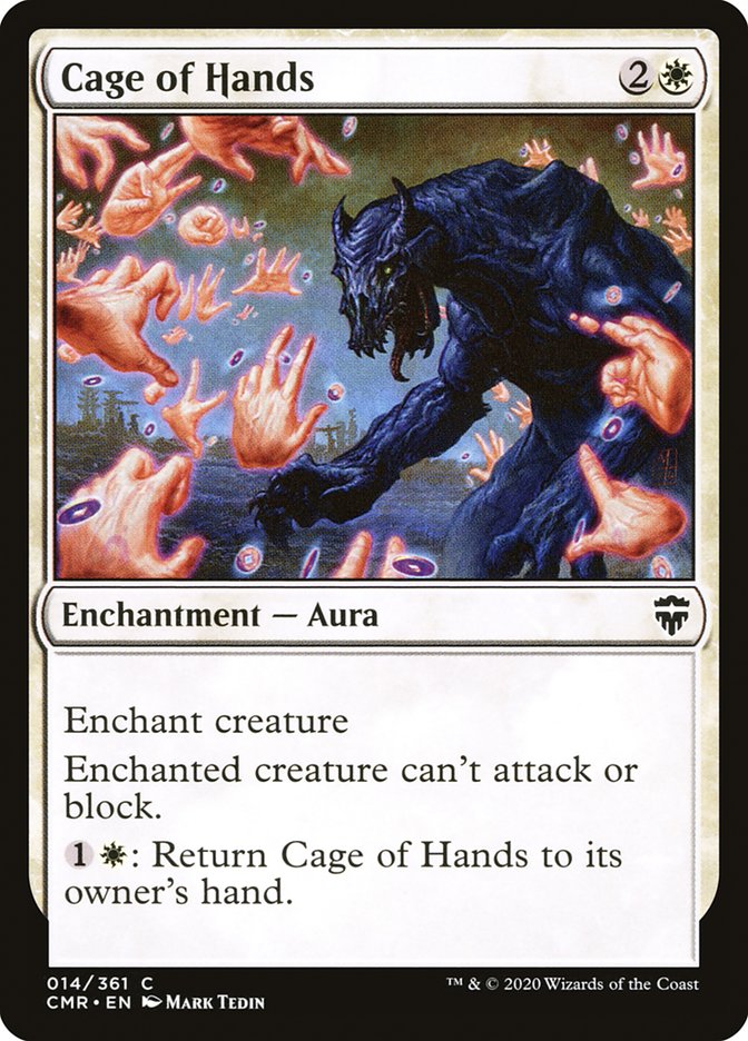 Cage of Hands [Commander Legends] - Magic: The Gathering - Card Brawlers | Quebec | Canada |