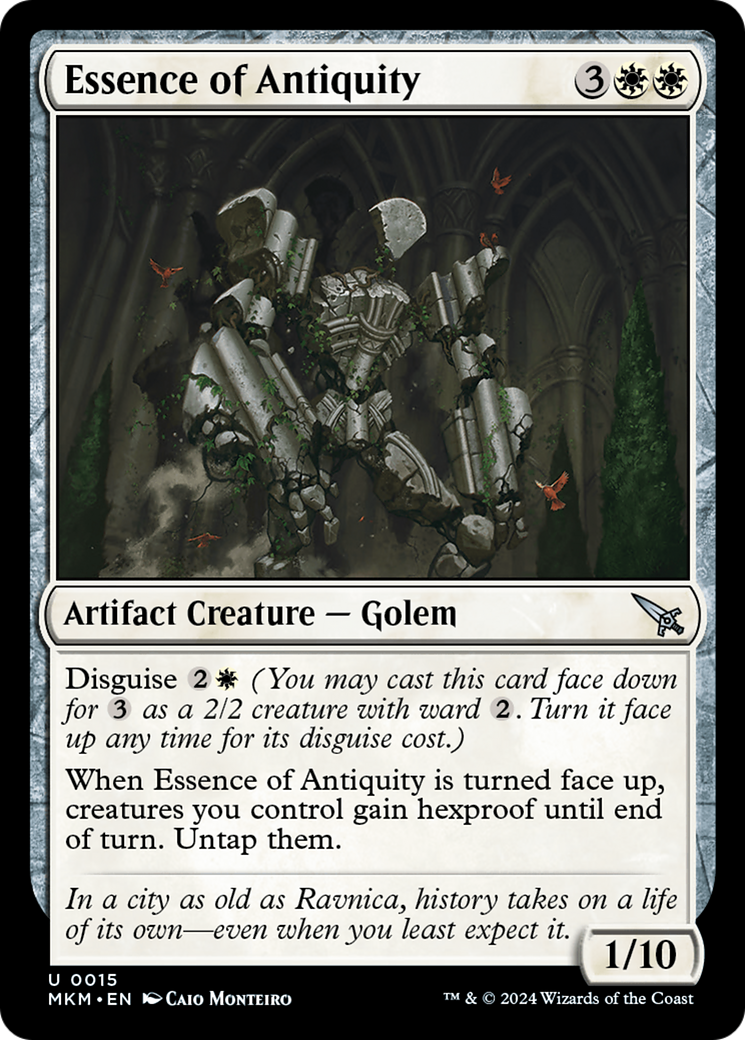 Essence of Antiquity [Murders at Karlov Manor] - Magic: The Gathering - Card Brawlers | Quebec | Canada |