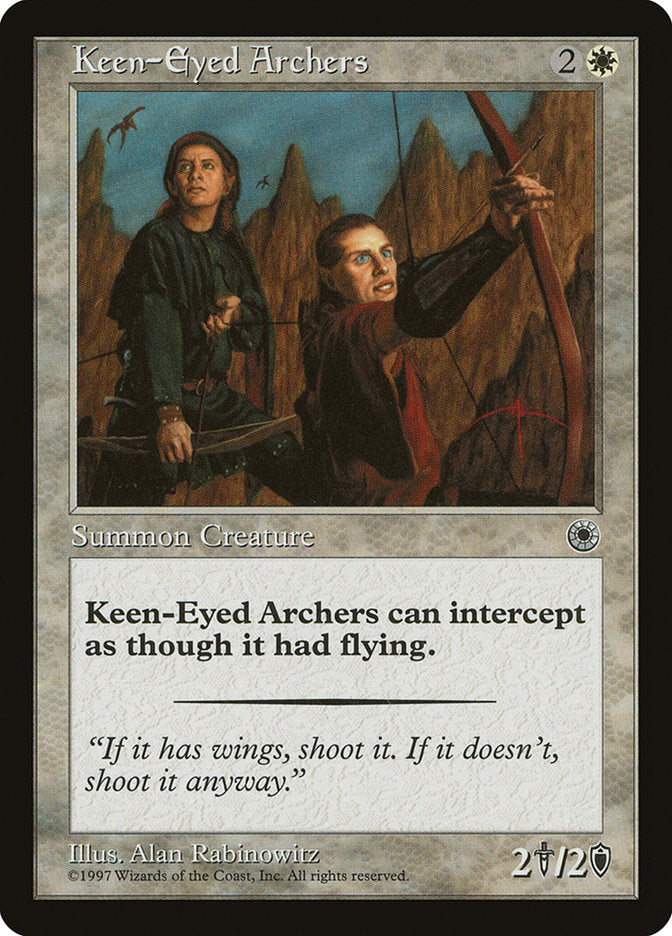 Keen-Eyed Archers [Portal] - Magic: The Gathering - Card Brawlers | Quebec | Canada |