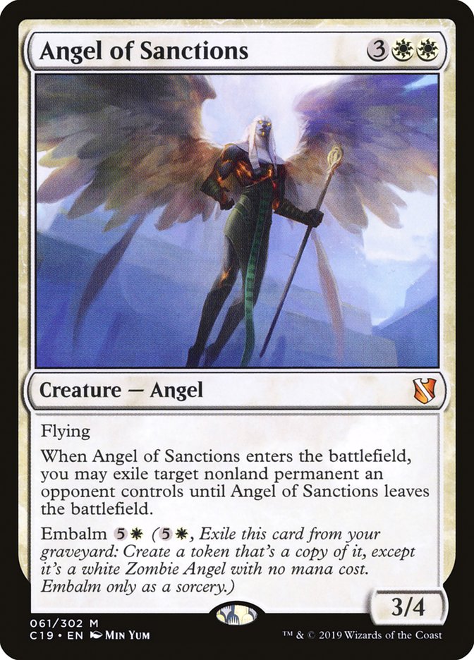 Angel of Sanctions [Commander 2019] - Magic: The Gathering - Card Brawlers | Quebec | Canada |