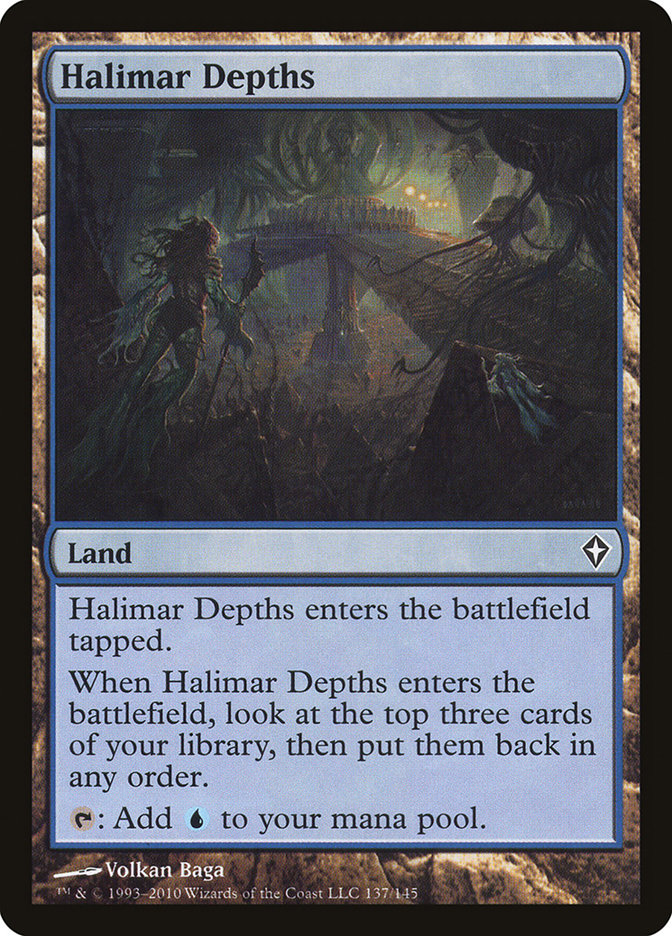 Halimar Depths [Worldwake] - Magic: The Gathering - Card Brawlers | Quebec | Canada |