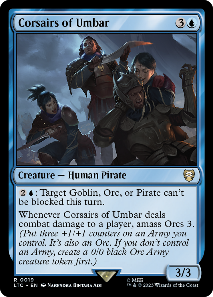 Corsairs of Umbar [The Lord of the Rings: Tales of Middle-Earth Commander] - Magic: The Gathering - Card Brawlers | Quebec | Canada |