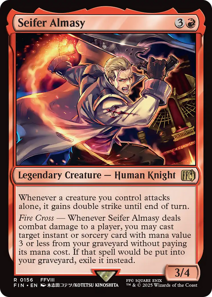 Seifer Almasy [FINAL FANTASY] - Magic: The Gathering - Card Brawlers | Quebec | Canada |